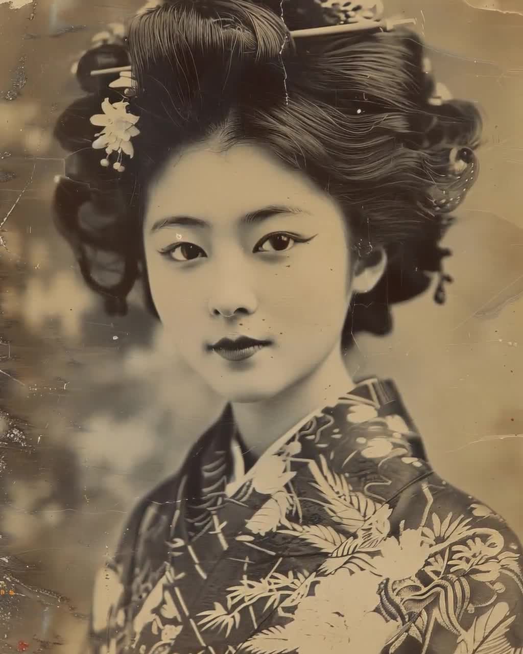 明治時代の芸者の写真プリント：ヴィンテージの日本美術 - Etsy 日本