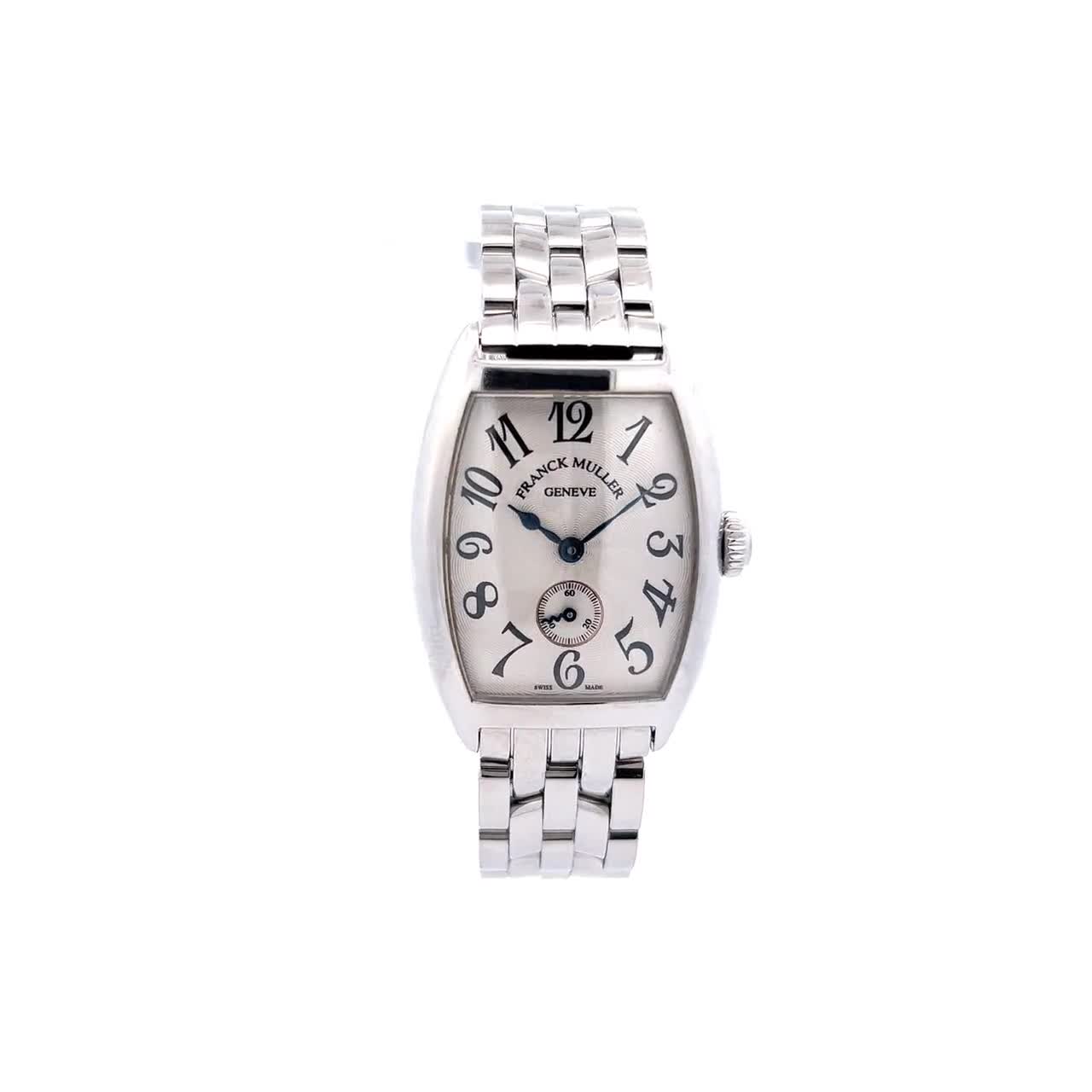 Ladies Franck Muller Casablanca Watch 1750 S6 in Stainless Steel