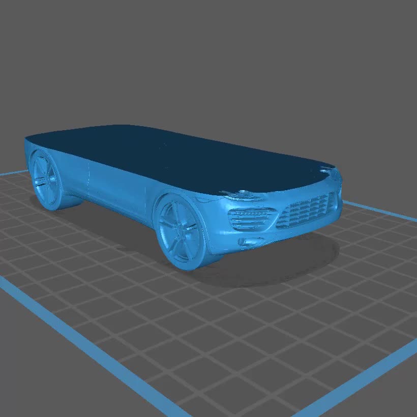 Porsche Cayenne Turbo SUV Stl File Downloadable / Printable 