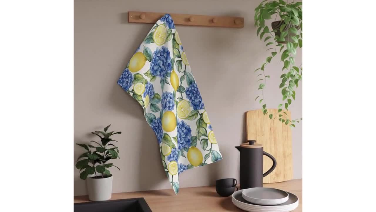 ARIKHA、Kichen-boardEggplant and Lemon Limone Planter w. lemon motif
