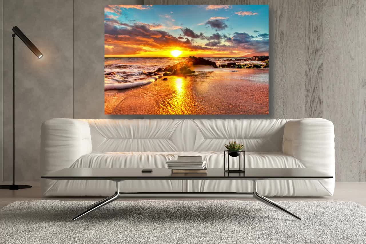Canvas Pictures Personalised Wall Art 16x24 38mm Deep Your Photo Prints  Framed