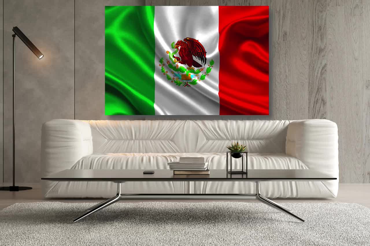 Mexican Flag Art: Canvas Prints, Frames & Posters