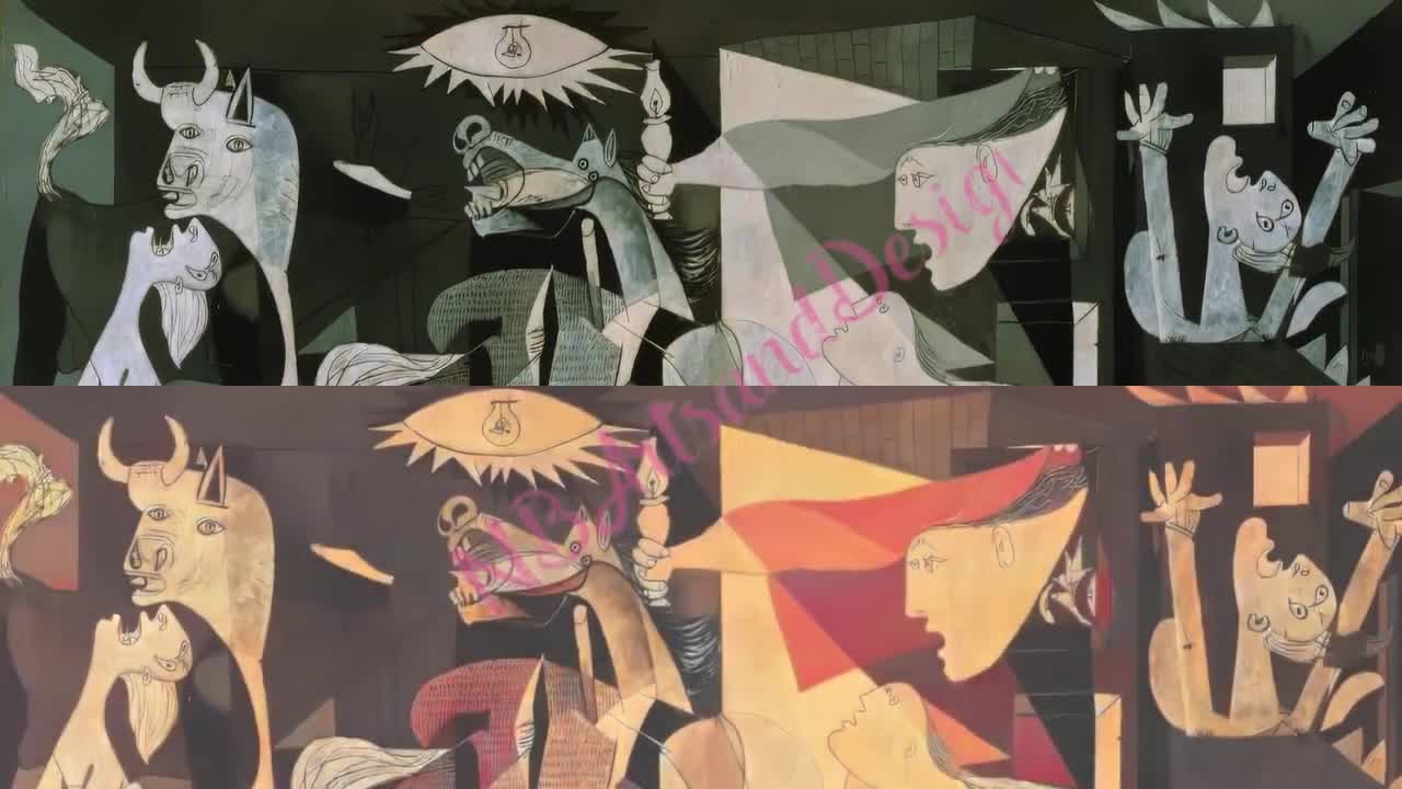 Guernica by Pablo Picasso | Digital Download | 300 PPI High