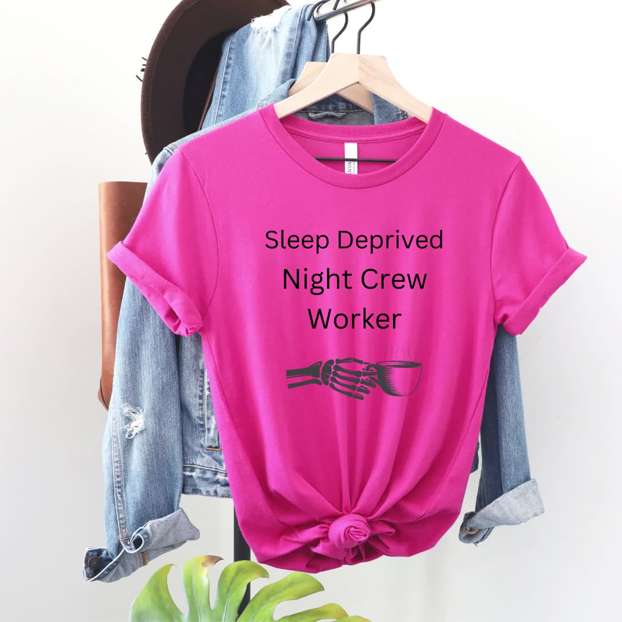 Night Shift Life Graveyard Shift Worker Employee T-Shirt