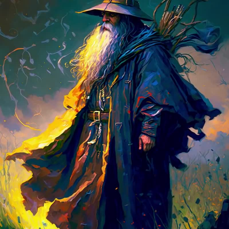 Fairy Tale Wizard - Dynamix Design Shop - Digital Art, Fantasy & Mythology,  Magical, Wizards & Witches - ArtPal