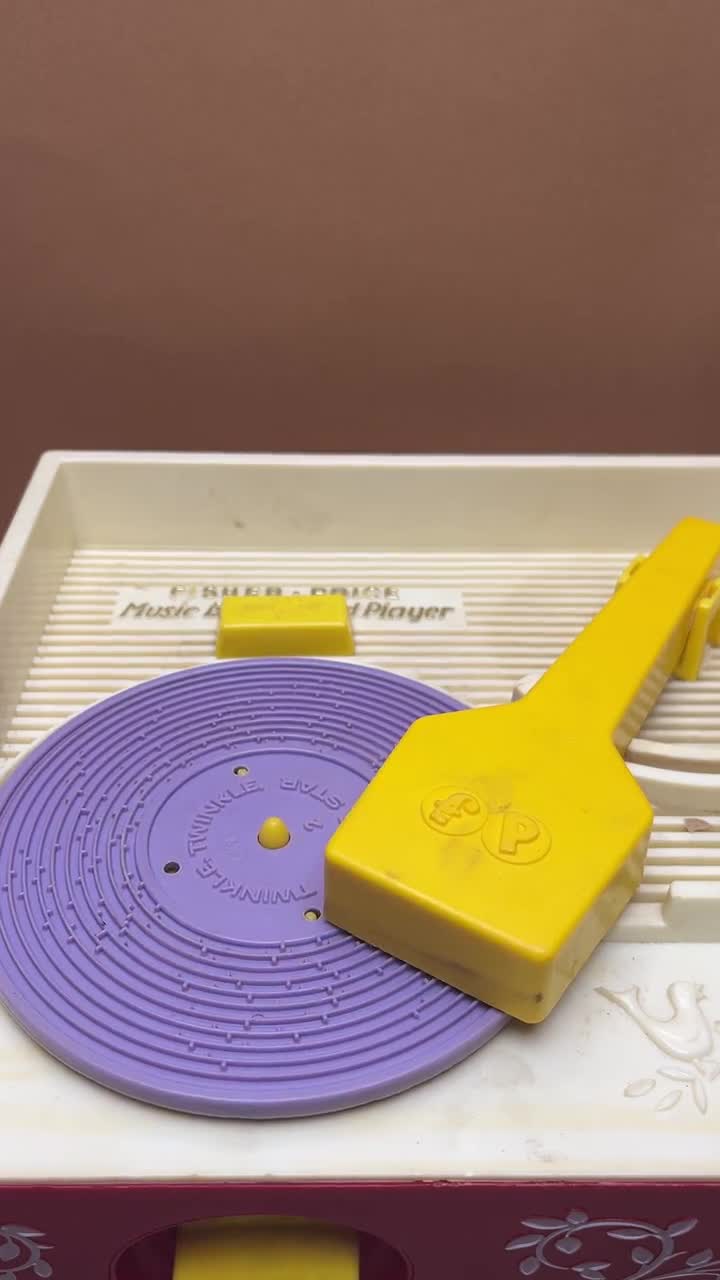 ビンテージ フィッシャープライス レコードプレーヤー 1970年代