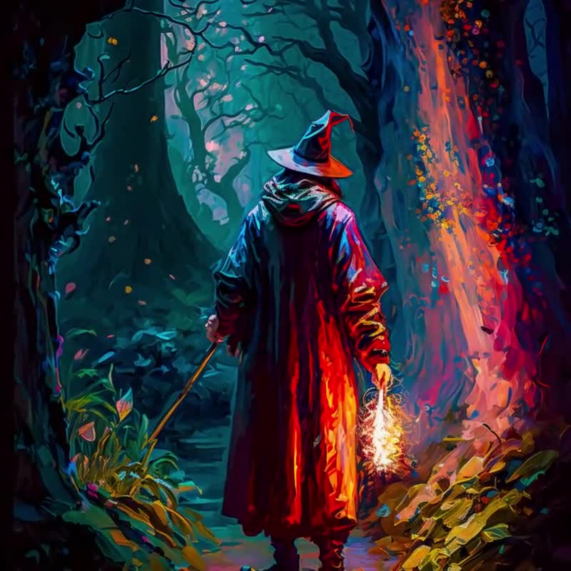 Fairy Tale Wizard - Dynamix Design Shop - Digital Art, Fantasy & Mythology,  Magical, Wizards & Witches - ArtPal