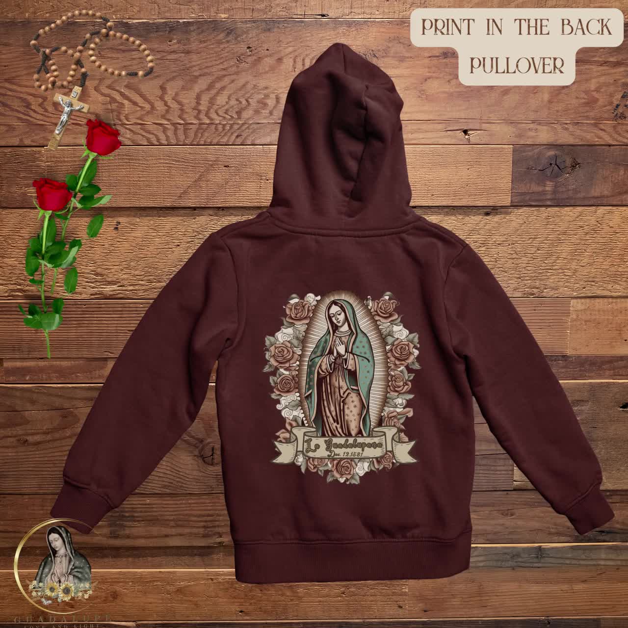 Sudaderas de la virgen de guadalupe sale