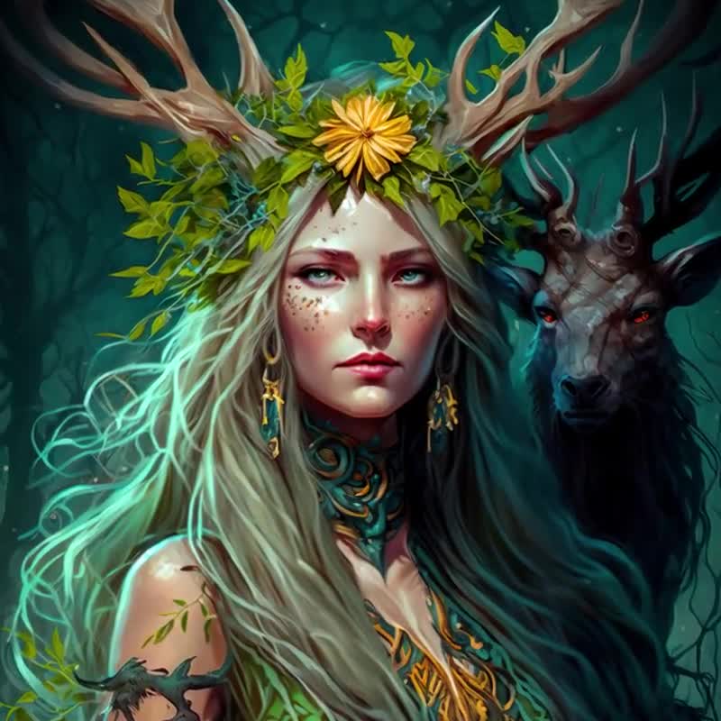 druid art fantasy
