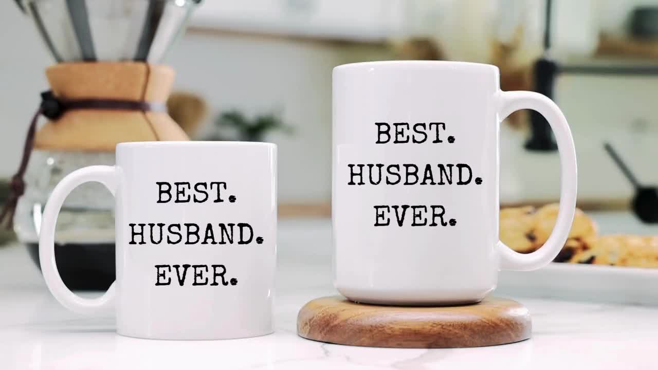 Tazza Da Caffè Per Marito – “Il Miglior Marito Di Sempre” – Regalo Compleanno Anniversario Da Moglie