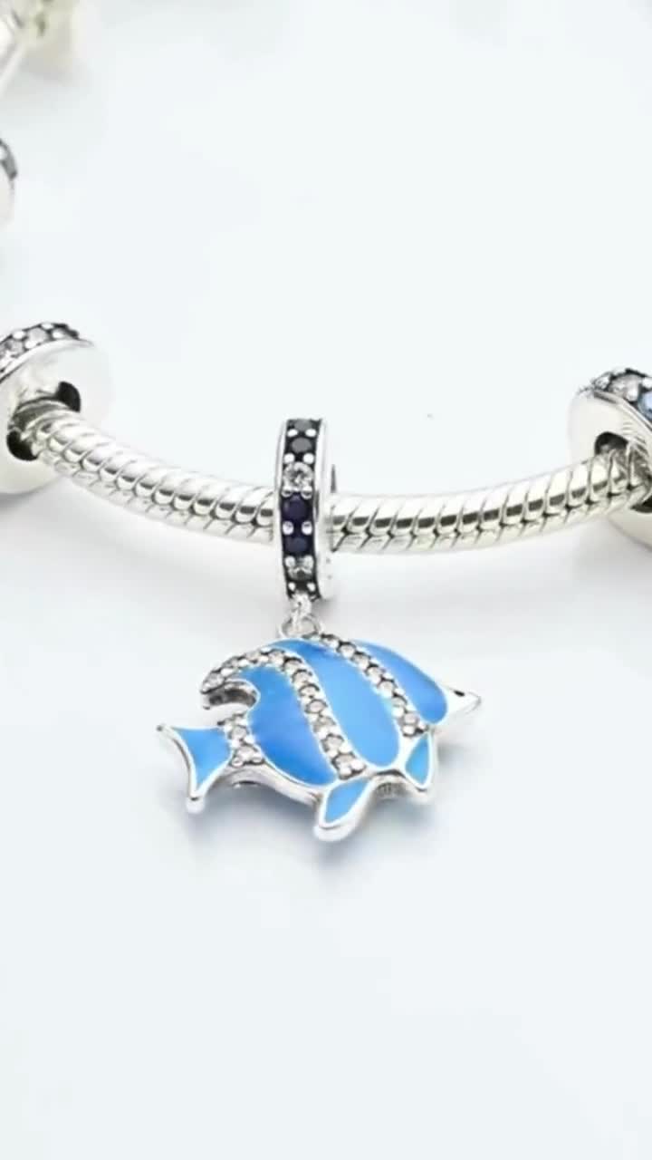 Charm Fits Pandora Original Bracelet 925 Silver Sailboat