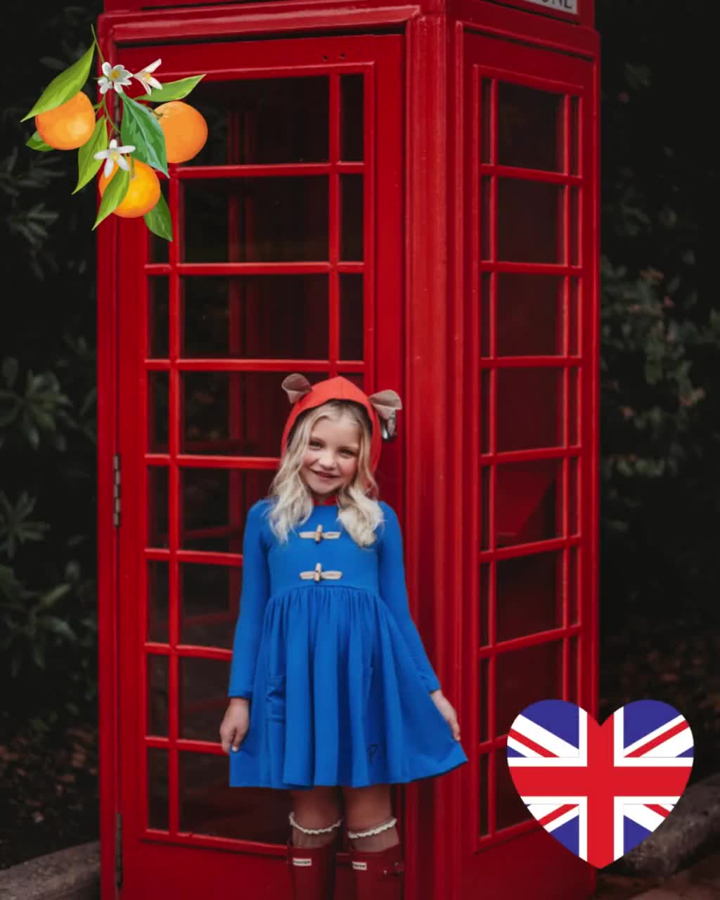 READY TO SHIP Paddington Bear Dress,early Reader Gift,gifts for
