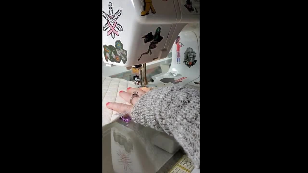 Nightmare Before Christmas Tote Bag-Small Purse-Small Tote Bag-Small Lunch Bag-Reusable Gift Bag-Quilted Tote Bag-Micro Bag-Project Bag video poster