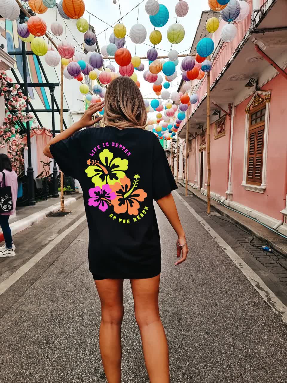 Hibiscus Shirt Comfort Colors Coconut Girl Clothes Surfer Girl