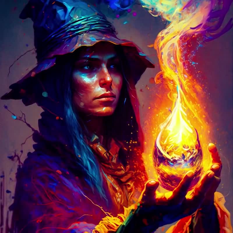 Fairy Tale Wizard - Dynamix Design Shop - Digital Art, Fantasy & Mythology,  Magical, Wizards & Witches - ArtPal