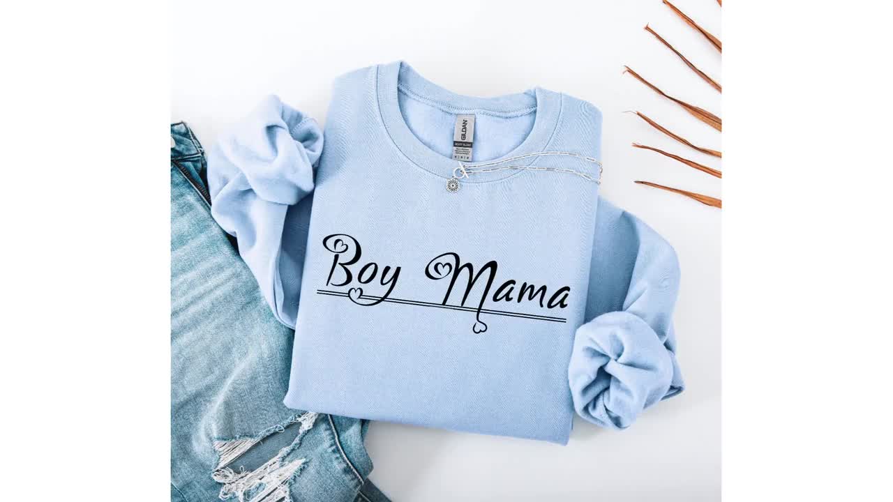 Boy Mama Sweatshirt Gift for Mom Sweater for Boy Mama Shirt Gift