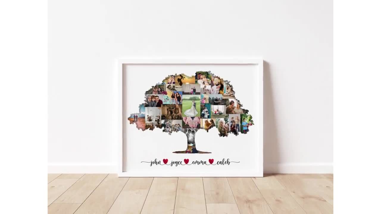 Personalised Family Tree Photo Frame : Gift/Send/Buy Home Decore Gifts  Online P0050 | egiftmart.com