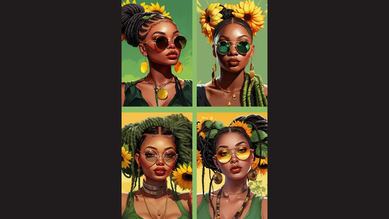 500+ Black Women, AI Image, AI Art, Digital, Art, Strong Black Women  Advice, Product image - Digital Download -