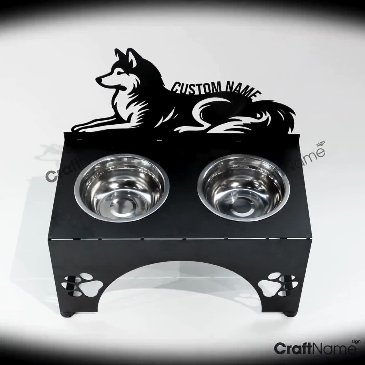 husky food bowl