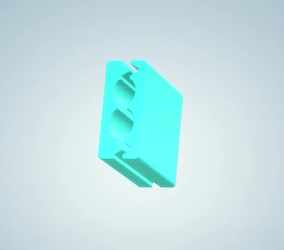 楕円形ポリマー粘土ビーズローラー STL - 4 つのローラー、10 種類の