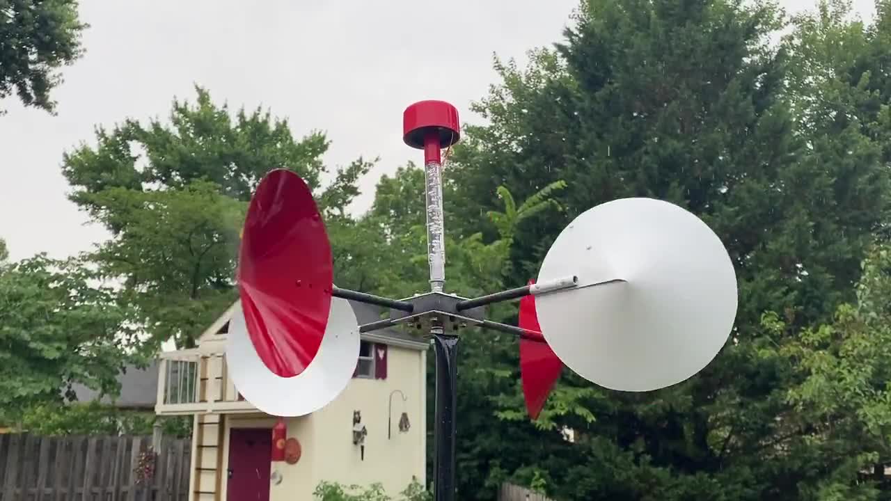 A Horizontal Spinning Whirligig. A Wind Art Spinner. - Etsy