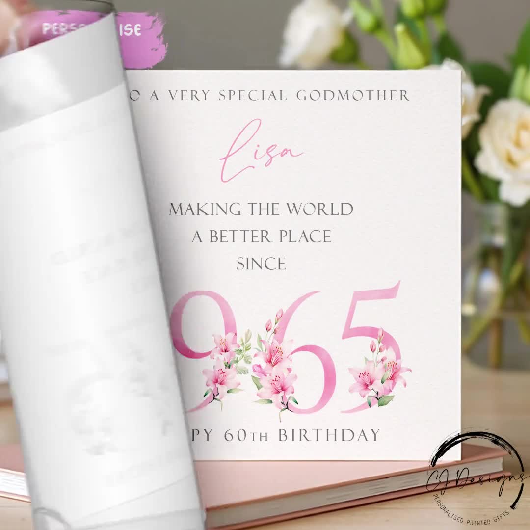 Central 23 Biglietto Di Copleanno Per Lei - Auguri Per La Festa Della Aa - Divertente Per - Foto 10