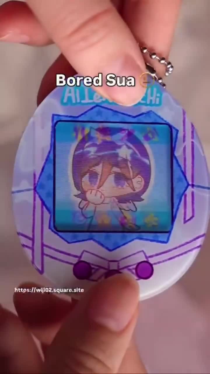 Lenticular Alien Stage Tamagotchi Charm | ALNST Tamagotchi