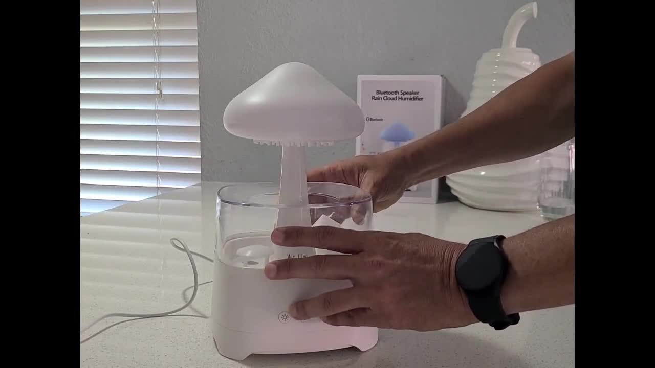 Raincloud Mushroom Lamp