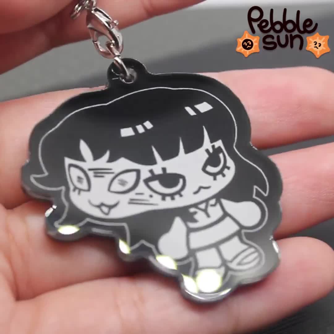 伊藤潤二キャラクター携帯チャーム：両面アクリル（4.5cm） - Etsy 日本