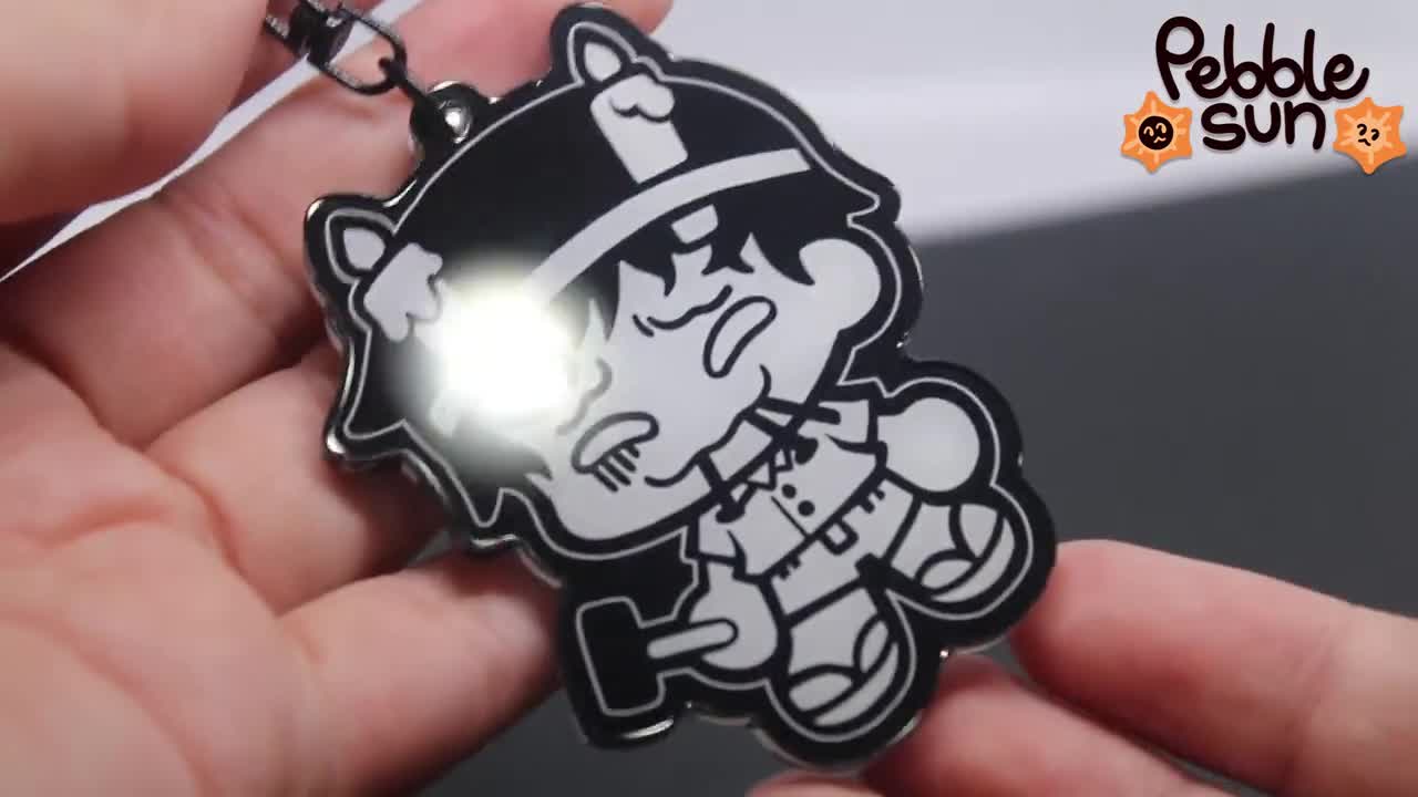 伊藤潤二キャラクターキーホルダー：両面アクリル（6.5cm） - Etsy 日本