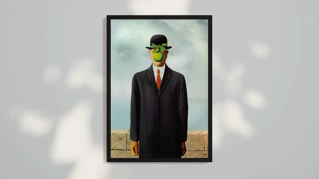 René Magritte the Son of Man 1964 Le Fils De L'homme Magritte