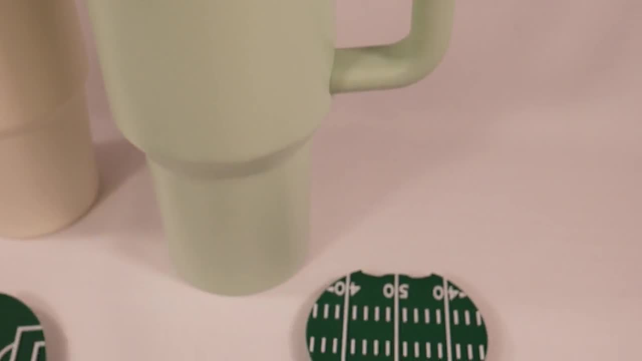 Set 2 Coperchi A Prova Di Perdite Per Tazza Stanley 40 Oz, Con Cannucce E Spazzole, Anello In Gomma Termica