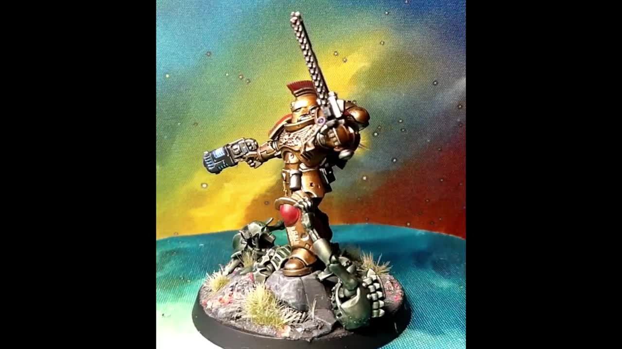 Limited Edition Primaris Sergeant Castus Wh40k -minotaurs Chapter