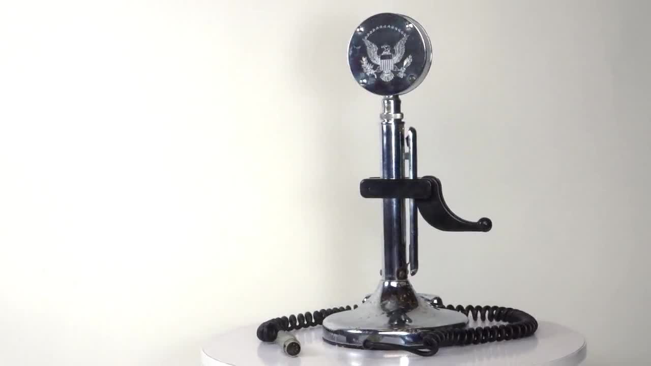 Astatic Silver Eagle Microphone the Element Looks Good Not Tested