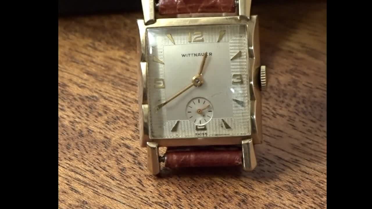Vintage Wittnauer Revue Watch - Etsy