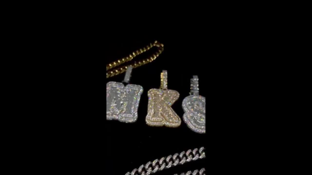 Sparkling Faux Diamond Cuban Chain With Pendant, Perfect Hip Hop Men's  Jewelry Gift - Temu Belgium