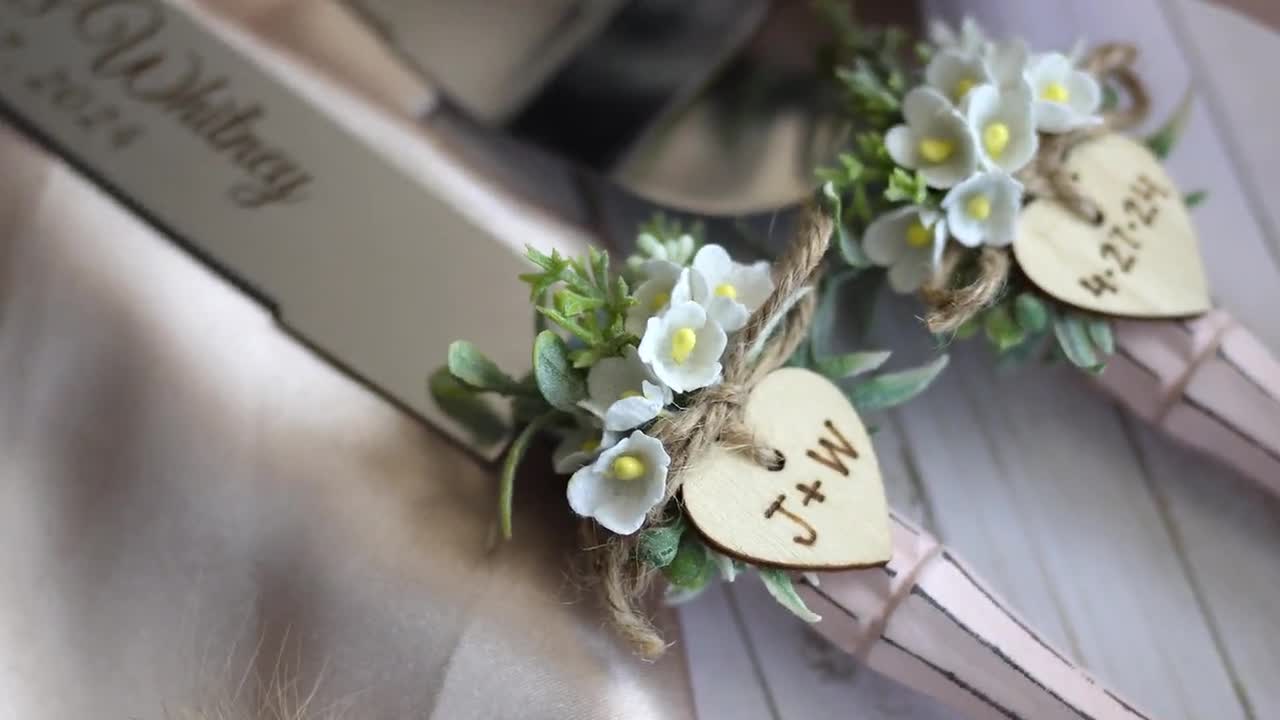 Copas de champán de boda personalizadas para señor y señora, regalos de  boda personalizados con apellido y fecha, regalos de boda para novia y  novio