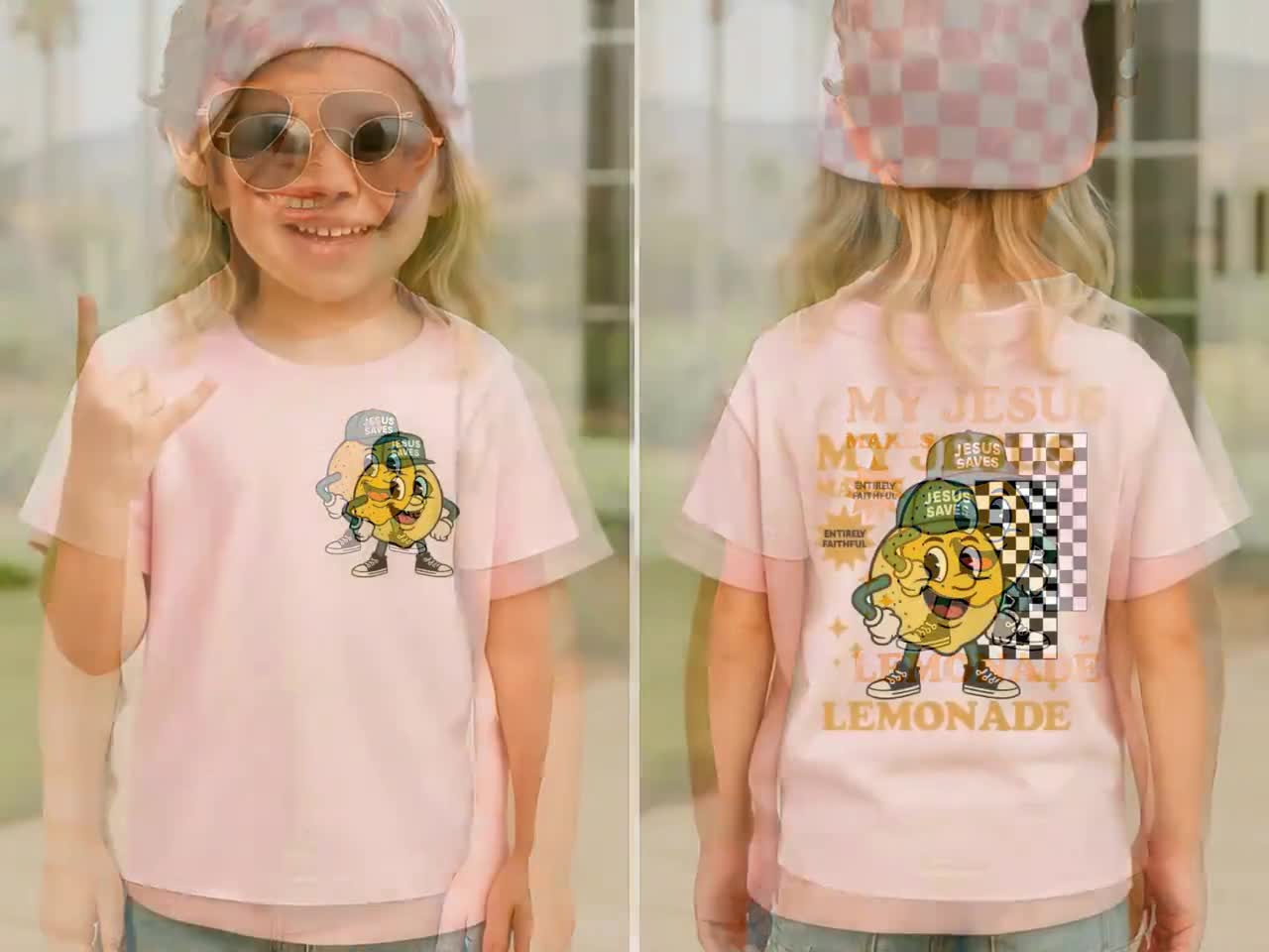 Lemonade Shirt , Cute Lemonade Shirt , Toddler And Baby Shir , Life Gave Me Some Lemons Shirt , Kids Shirt , Christian Shirt video poster