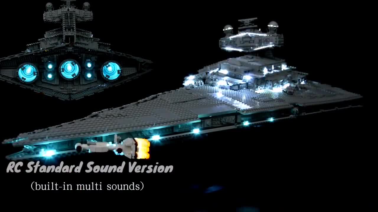 LEGO Star Wars UCS Imperial Star Destroyer #75252 Light Kit 673419304245