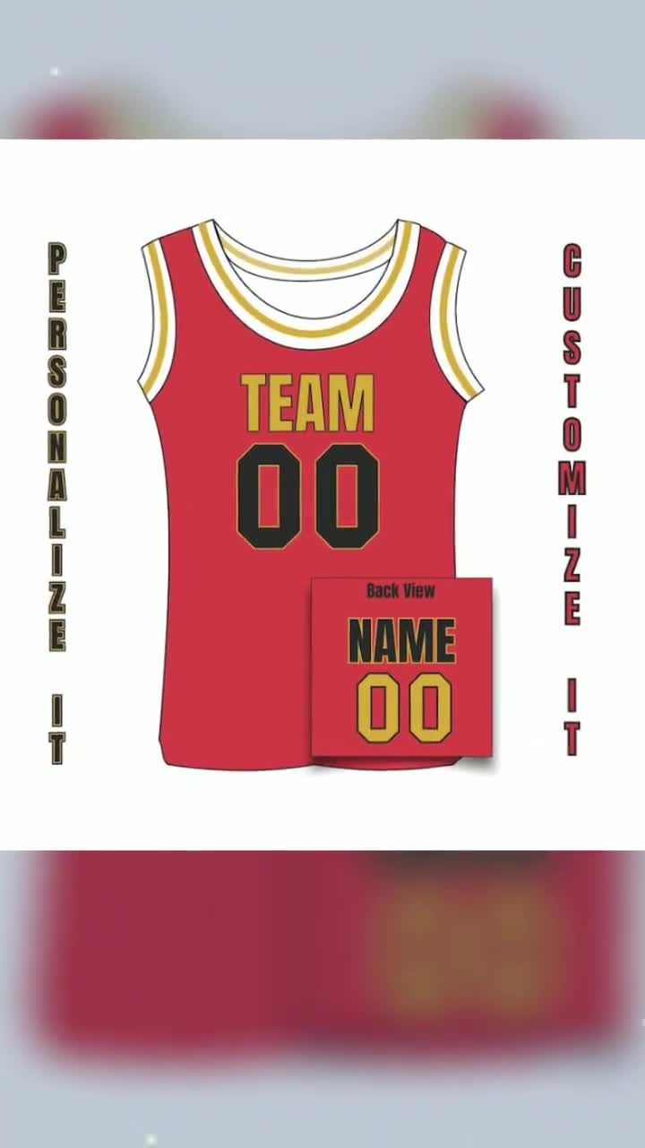 Camiseta de baloncesto infantil personalizada: camiseta deportiva sin mangas personalizada para bebés y niños pequeños con nombre y número, regalo único para bebés. video poster