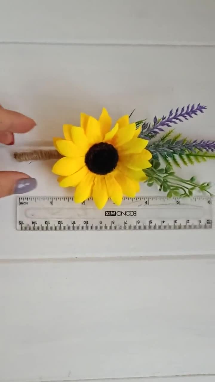 Yellow & Lavender Wrist Corsage