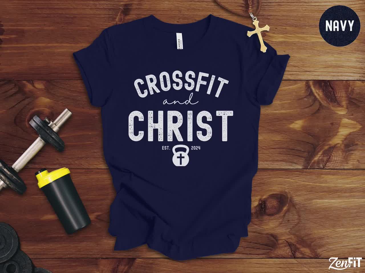 Crossfit Christian Hoodie Jesus Christ Sweatshirt Crossfit Christian Hoodie Jesus Christ Sweatshirt