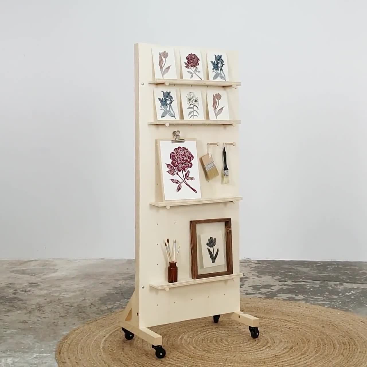 Art Prints Display Holder, Rack for Craft Trade Shows 