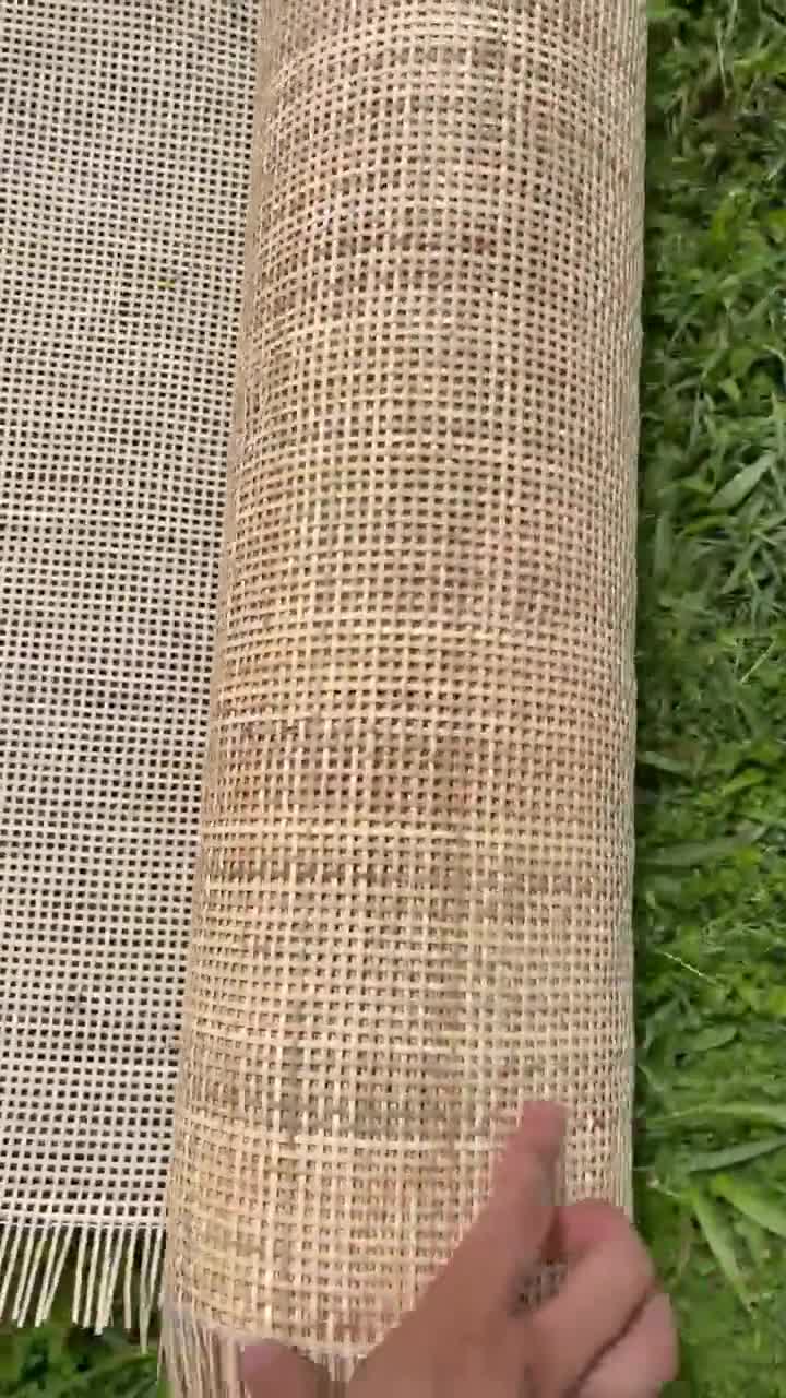 19 Wide, White Hexagon Weave Rattan Cane Webbing, Caning Material for  Upholstery Rattan Furniture, Sell by the Running Foot. 