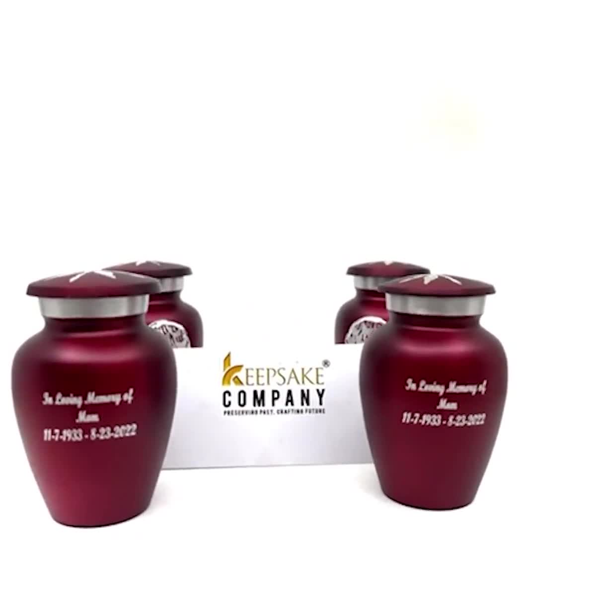 遺骨用小型骨壷 - 遺骨用ミニ骨壷 - 遺骨用記念骨壷 - 小型骨壷 - 遺骨