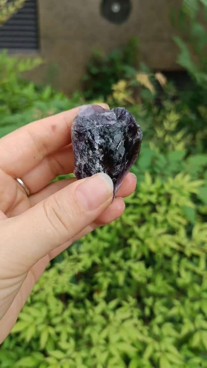 Raw Amethyst Crystal Chunk 1.5 Purple Amethyst Stone