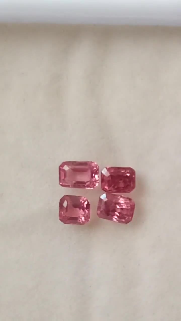 ピンクスピネル パパラチアカラー1ctNatural pink Spinel ピンク
