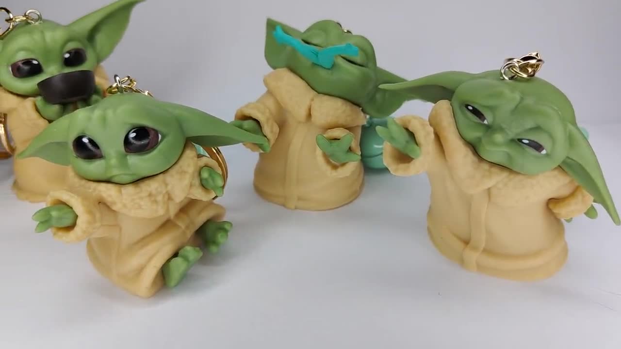 かわいいベビーヨーダキーホルダー - Etsy 日本