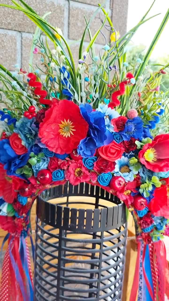 Ukrainian flower crown, vinok, Ukrainian headpiece, Ukrainian crown, Ukrainian headdress, Ukraine flower crown, vinok Ukrainian headband Ukrainian flower crown, vinok, Ukrainian headpiece, Ukrainian crown, Ukrainian headdress, Ukraine flower crown, vinok Ukrainian headband