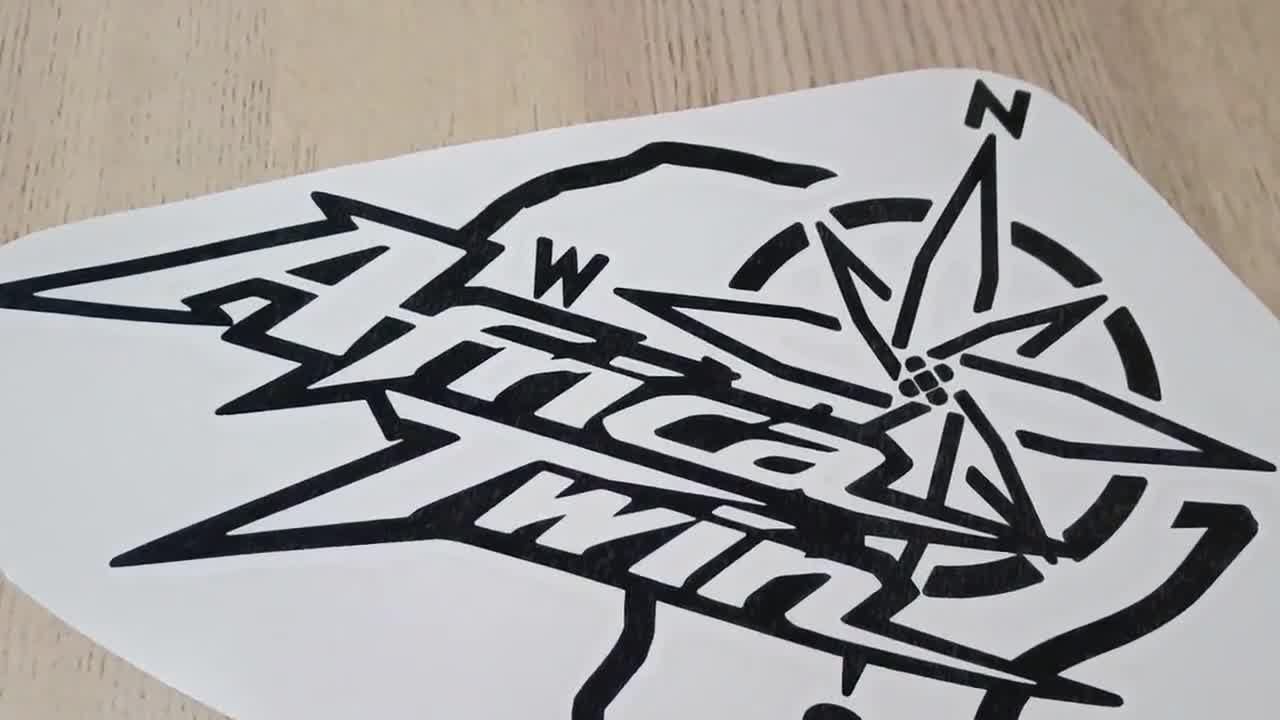 Honda Africa Twin 2 - Vinyl Sticker - Etsy